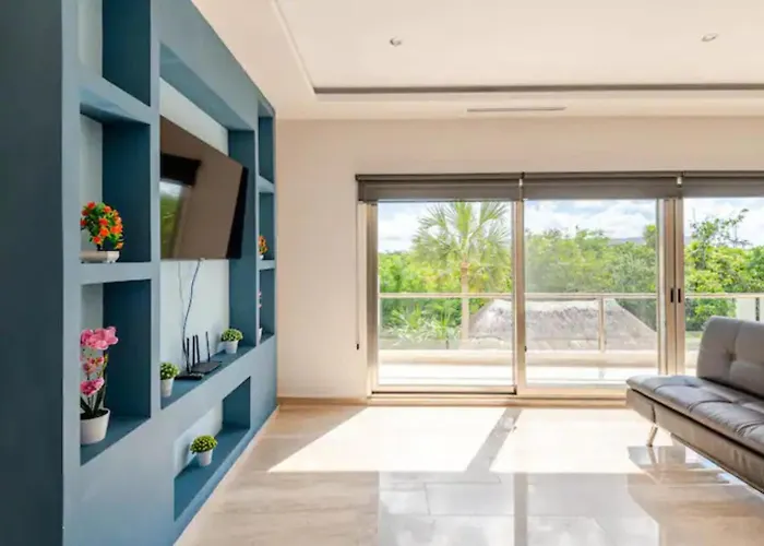 Departamento 5, Country Home, Con Muelle De Pesca, Club De Playa, Alberca, Cenote Y Campo De Golf, Contrata Day Pass Bahia Principe *