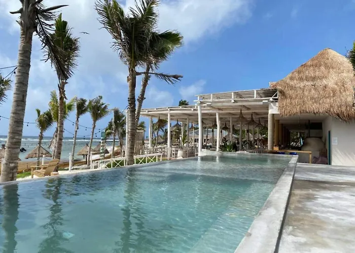 Departamento 5, Country Home, Con Muelle De Pesca, Club De Playa, Alberca, Cenote Y Campo De Golf, Contrata Day Pass Bahia Principe Apartment