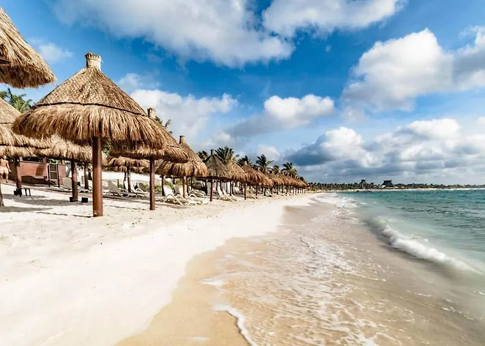 Departamento 5, Country Home, Con Muelle De Pesca, Club De Playa, Alberca, Cenote Y Campo De Golf, Contrata Day Pass Bahia Principe Apartment