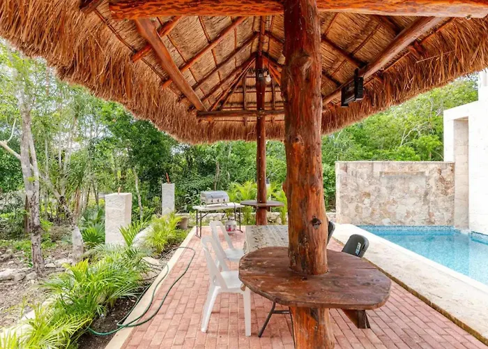 Apartment Departamento 5, Country Home, Con Muelle De Pesca, Club De Playa, Alberca, Cenote Y Campo De Golf, Contrata Day Pass Bahia Principe