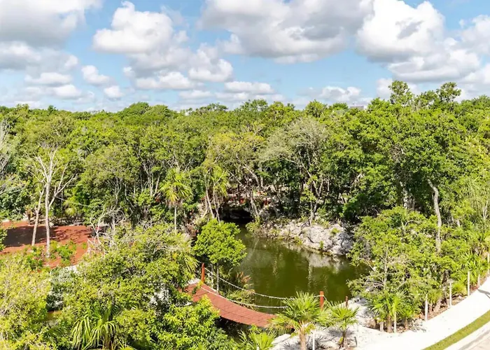 Apartment Departamento 5, Country Home, Con Muelle De Pesca, Club De Playa, Alberca, Cenote Y Campo De Golf, Contrata Day Pass Bahia Principe *