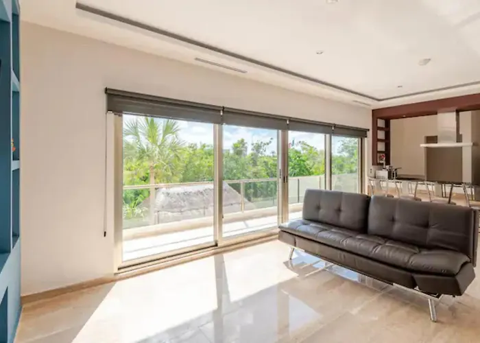 Departamento 5, Country Home, Con Muelle De Pesca, Club De Playa, Alberca, Cenote Y Campo De Golf, Contrata Day Pass Bahia Principe Apartment *